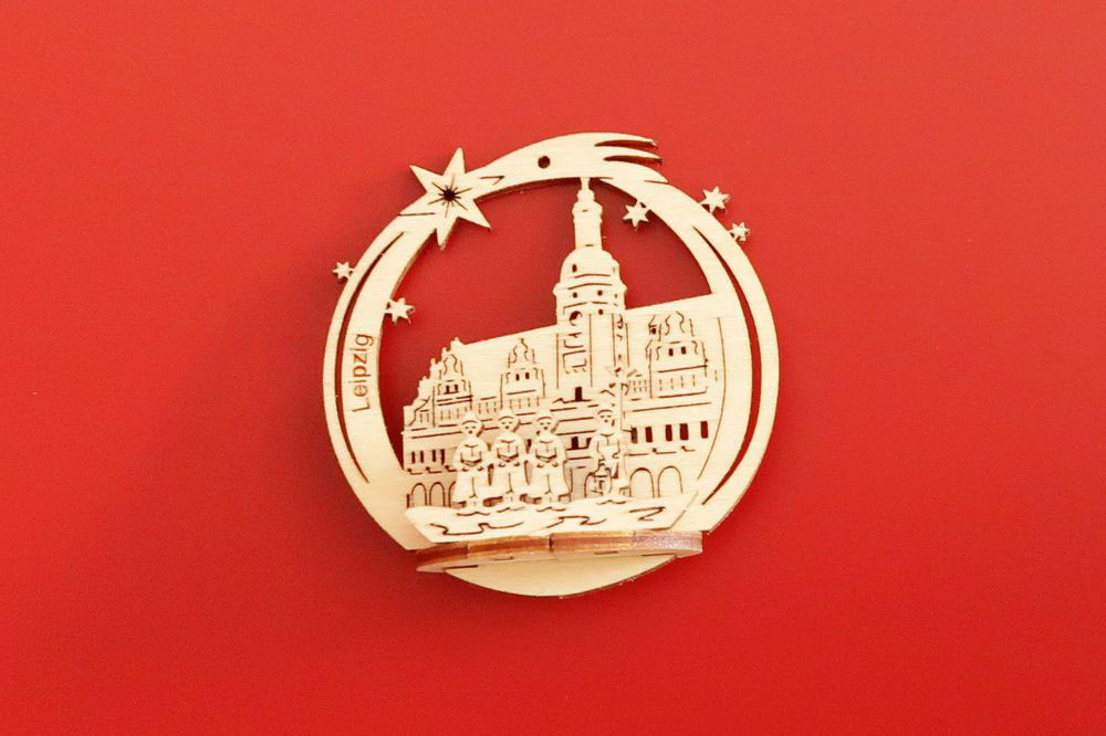 Baumschmuck Sternenschweif<br />Leipzig Altes Rathaus