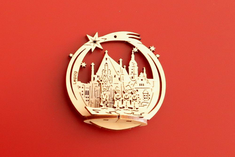 Baumschmuck Sternenschweif<br />Leipzig Thomaskirche