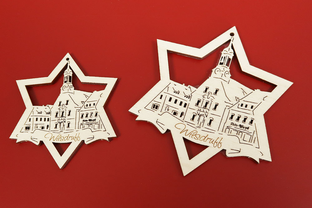 Baumschmuck Wilsdruff Rathaus