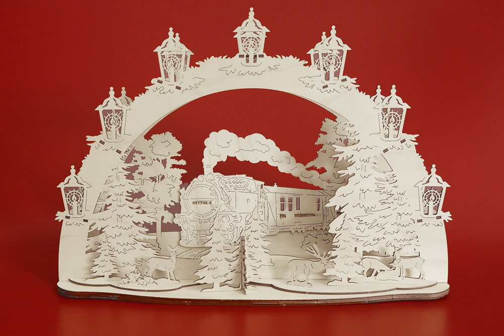 Schwibbogen Freital Weißeritztalbahn