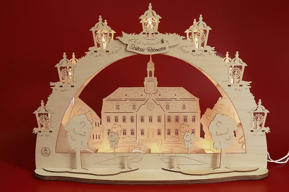 Schwibbogen Chemnitz Schloss Rabenstein