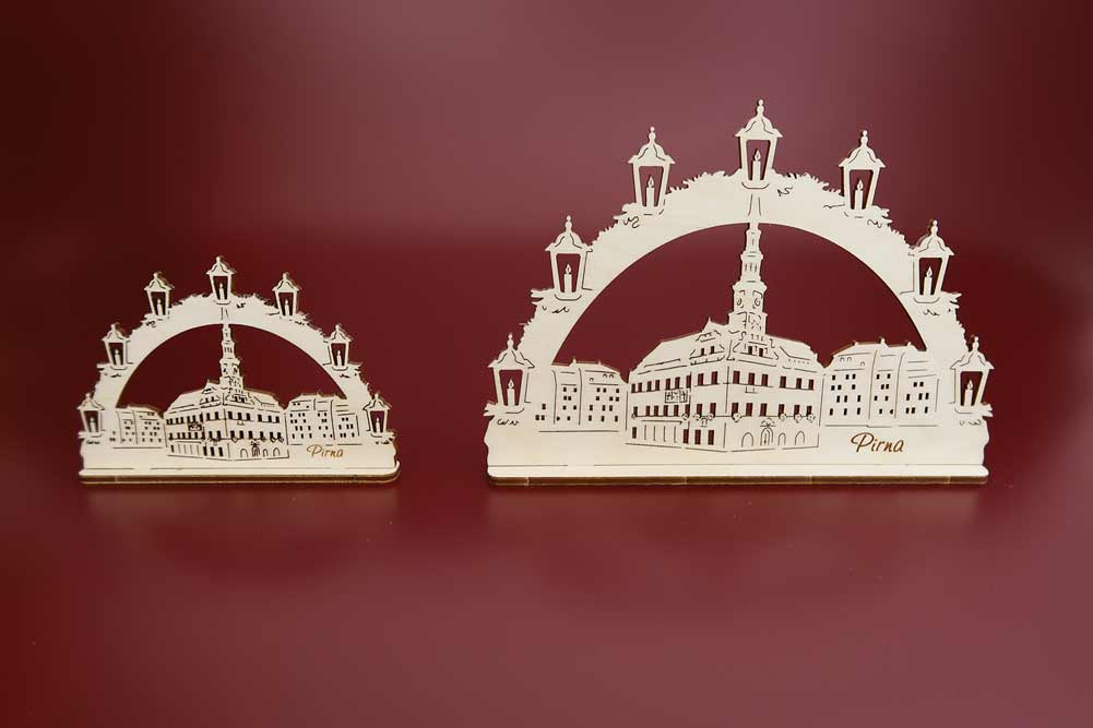 Minischwibbogen Pirna Rathaus