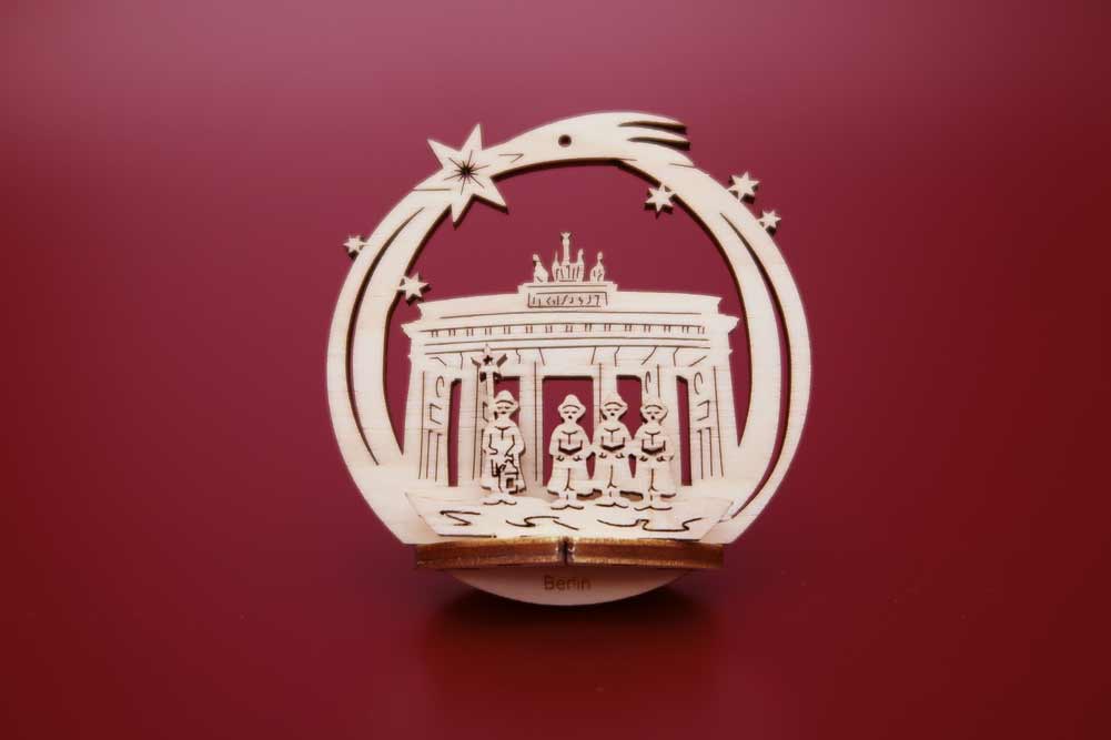 Baumschmuck Sternenschweif Berlin Brandenburger Tor