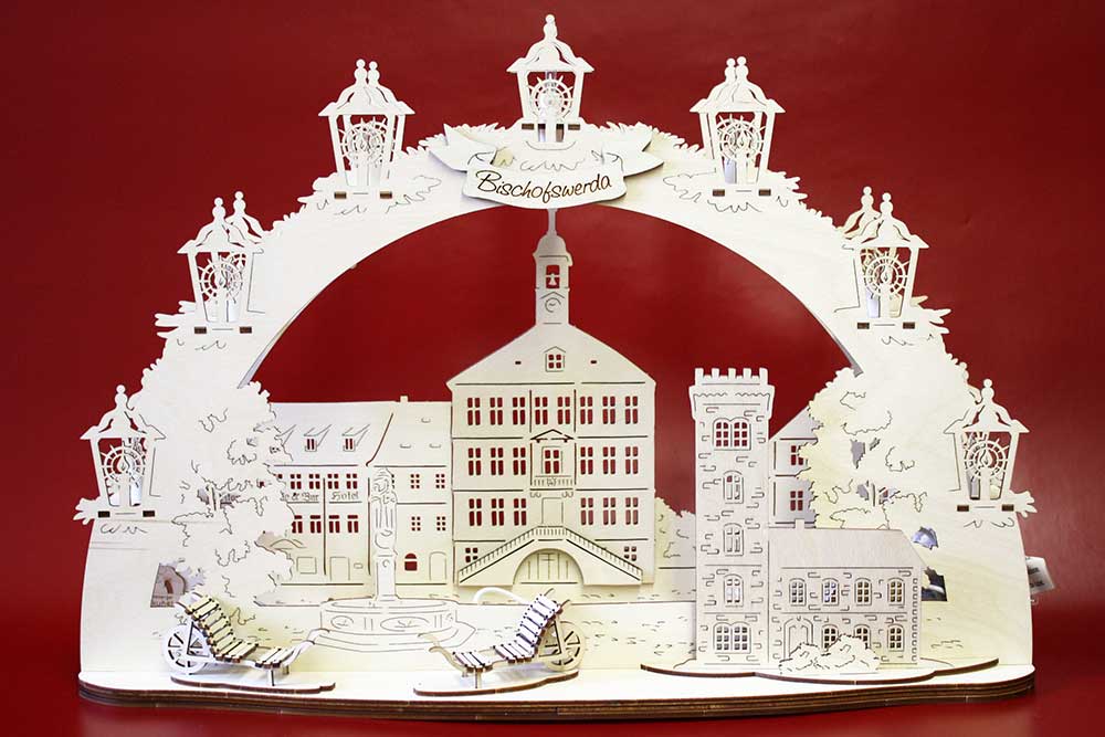 Schwibbogen Bischofswerda Rathaus