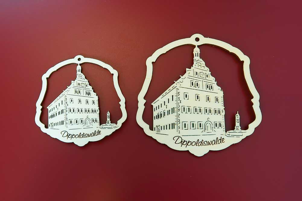 Baumschmuck Dippoldiswalde Rathaus 