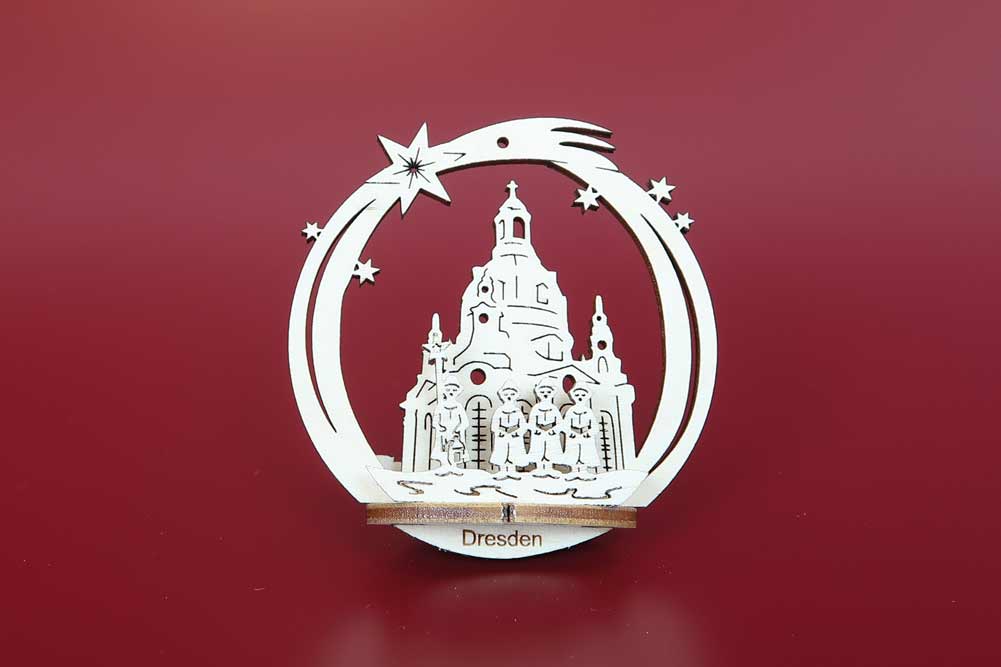 Baumschmuck Sternenschweif Dresden Frauenkirche