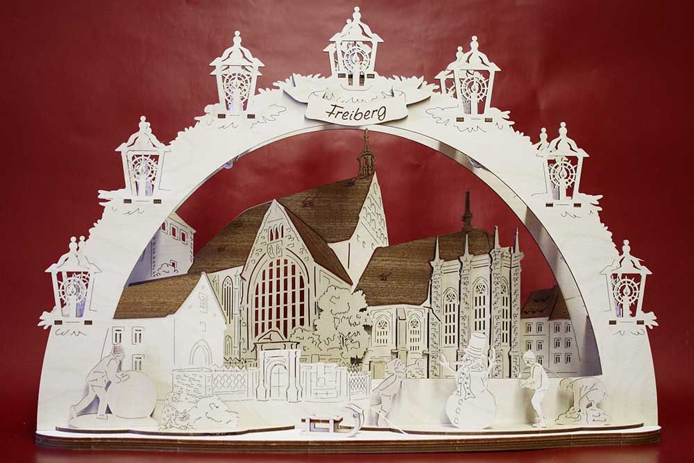 Schwibbogen Freiberg Dom