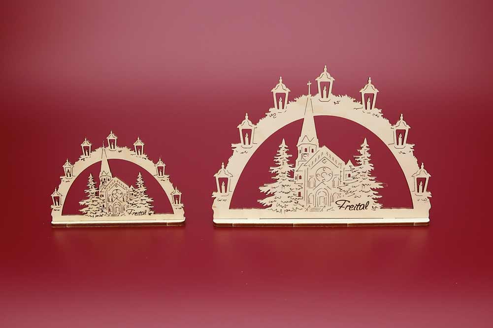 Minischwibbogen Freital Lutherkirche