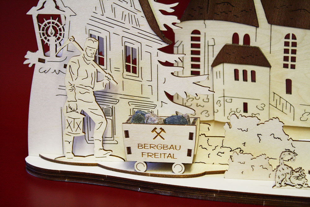 Schwibbogen Freital Pesterwitz Kirche