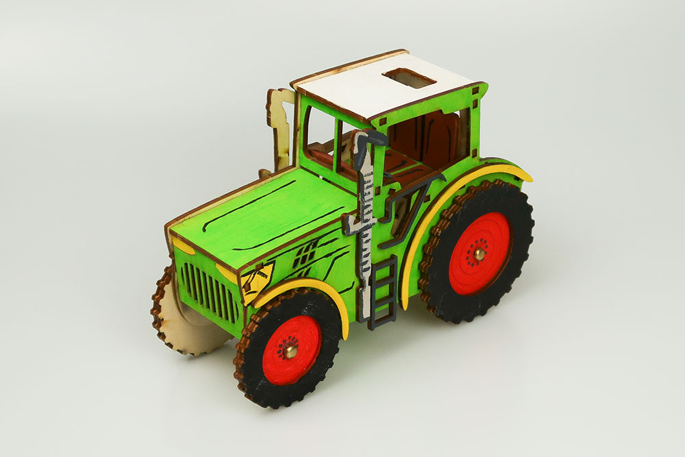 Bastelsatz Traktor