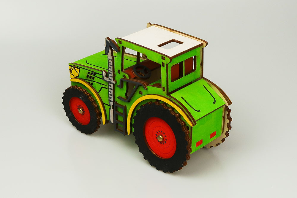 Bastelsatz Traktor