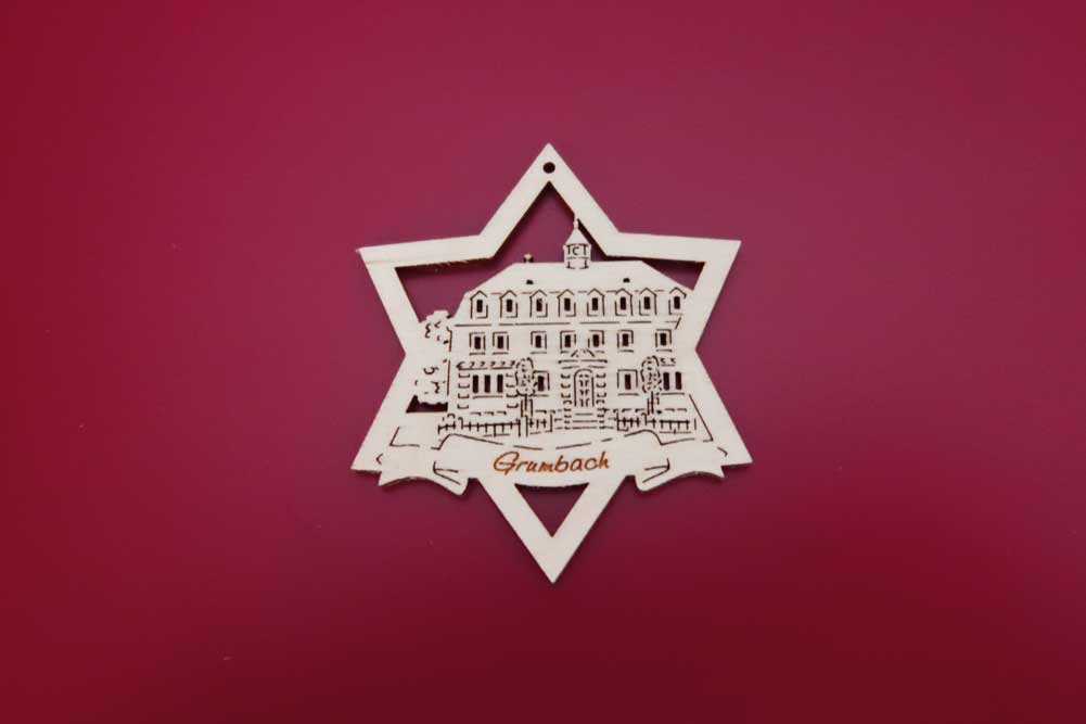 Baumschmuck Grumbach Rathaus