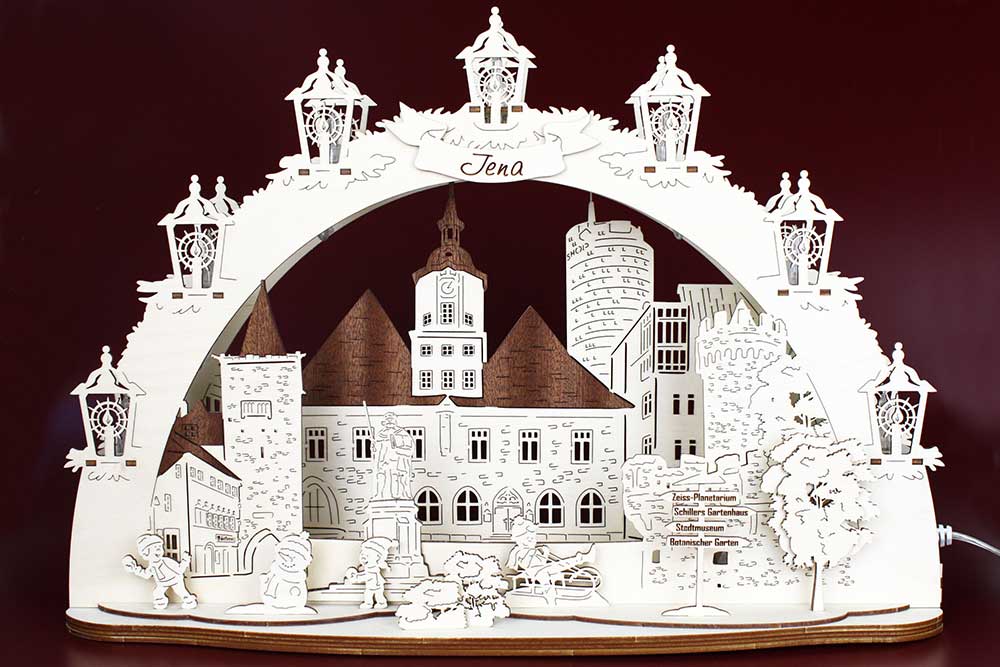 3D-Doppelschwibbogen Jena