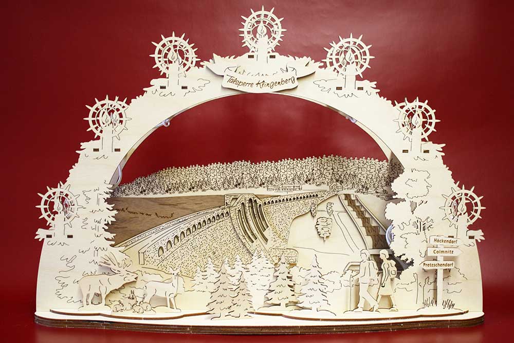 Schwibbogen Klingenberg Talsperre