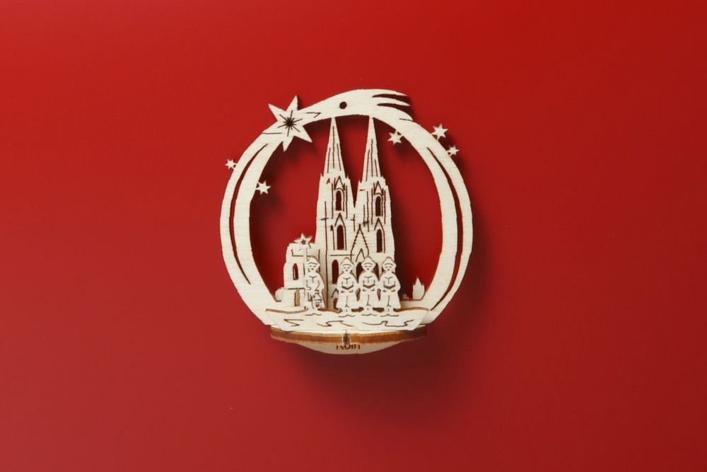 Baumschmuck Sternenschweif<br />Köln Dom