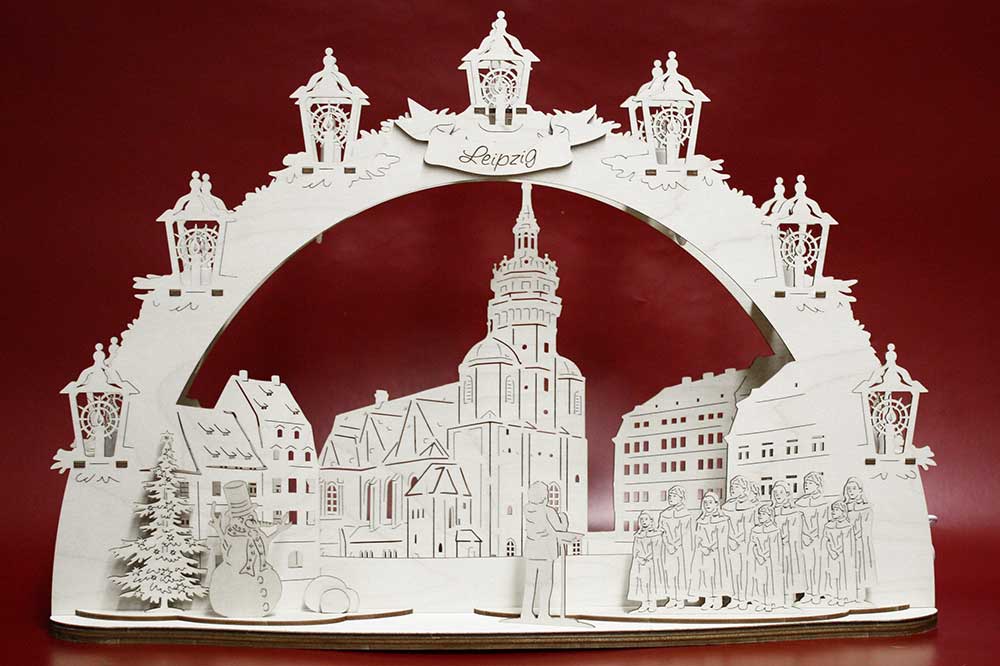 Schwibbogen Leipzig Nikolaikirche