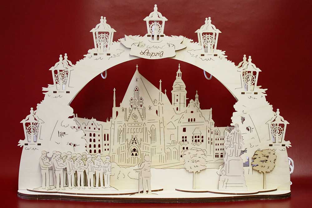 Schwibbogen Leipzig Thomaskirche