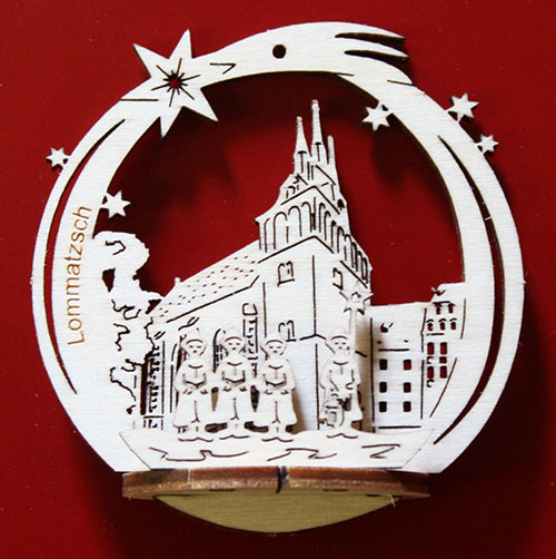 Baumschmuck Sternenschweif Lommatzsch Kirche
