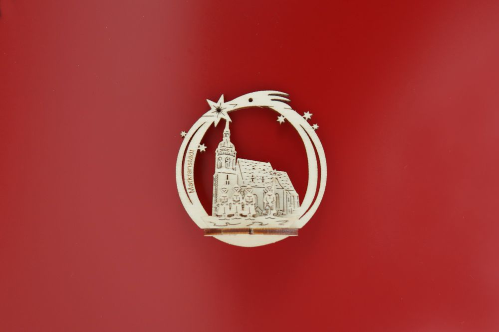 Baumschmuck Sternenschweif<br />Markranstädt Laurentiuskirche