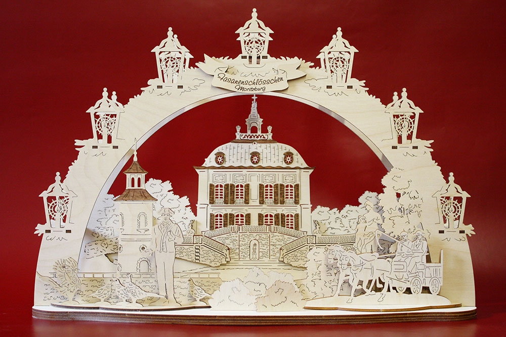 Schwibbogen Moritzburg Fasanenschlösschen