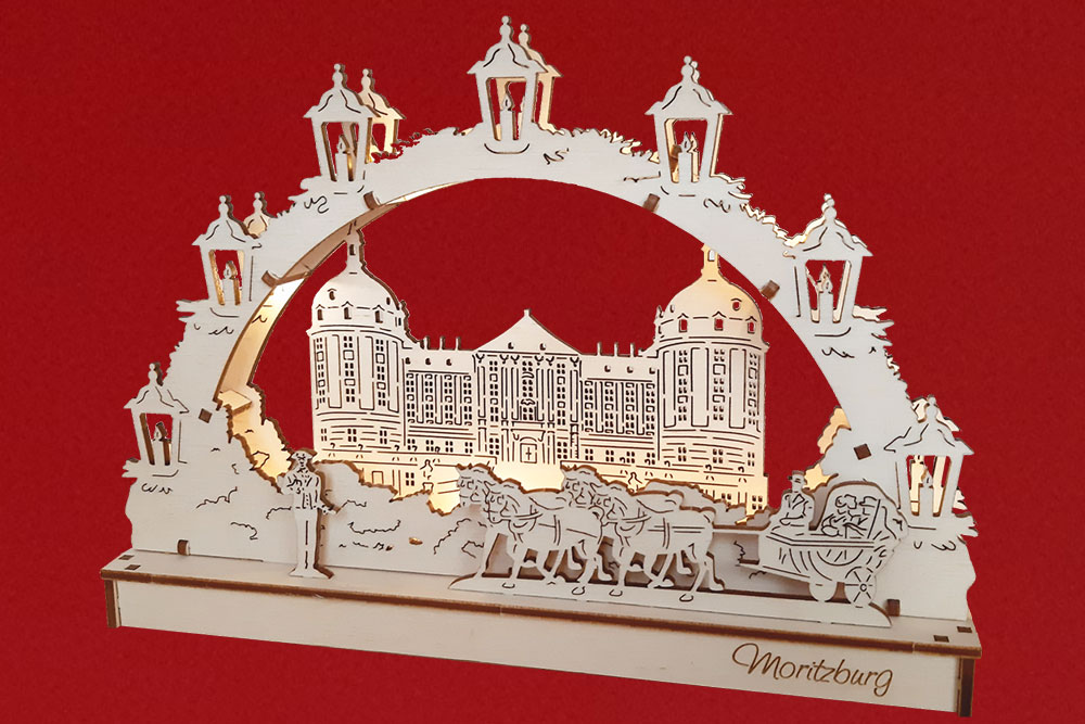 Bausatz Midischwibbogen Moritzburg Schloss