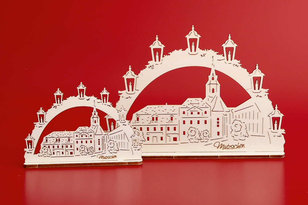 Minischwibbogen Mutzschen Stadtansicht