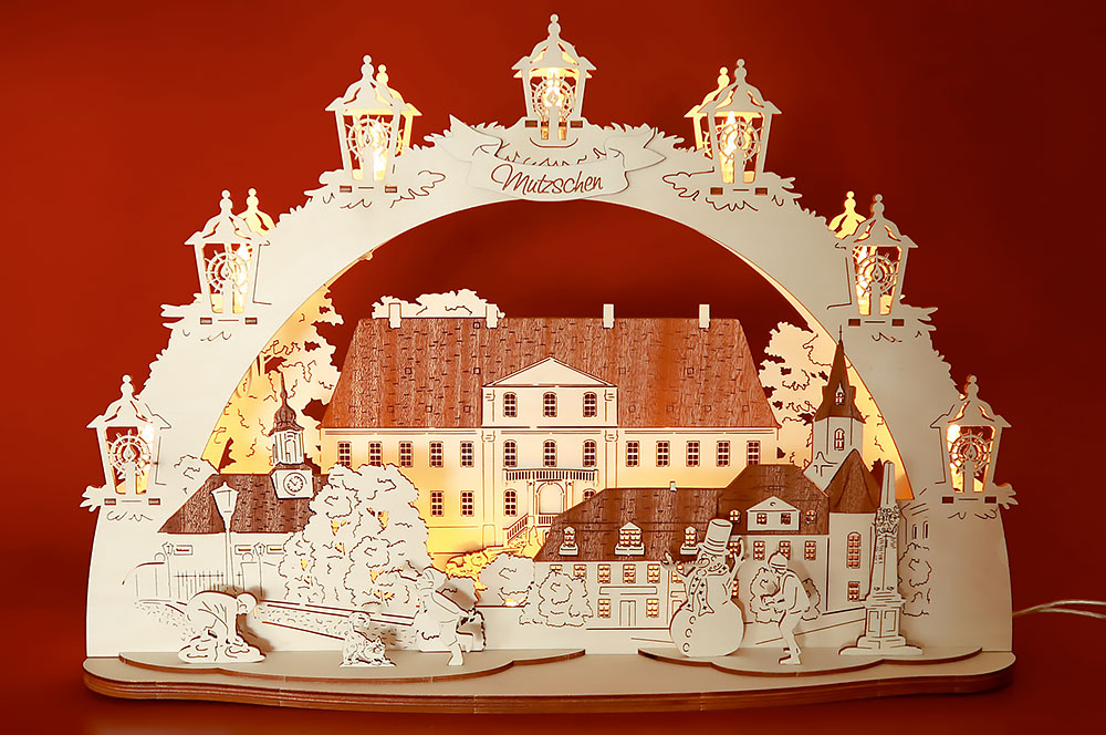 Schwibbogen Mutzschen Schloss