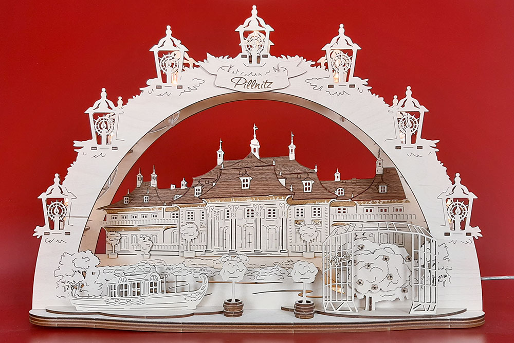 Schwibbogen Pillnitz, Schloss