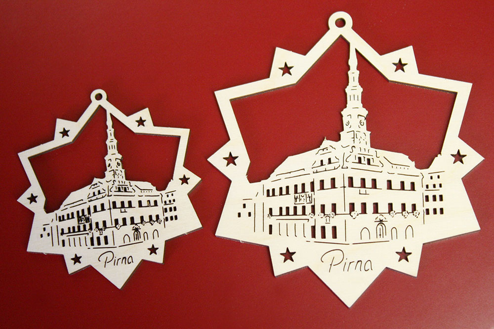 Baumschmuck Pirna Rathaus