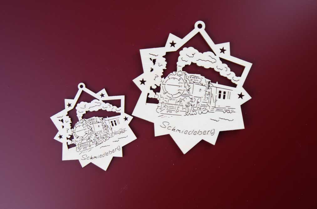 Baumschmuck Schmiedeberg Kleinbahn