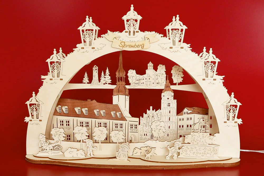 Schwibbogen Spremberg Marktplatz