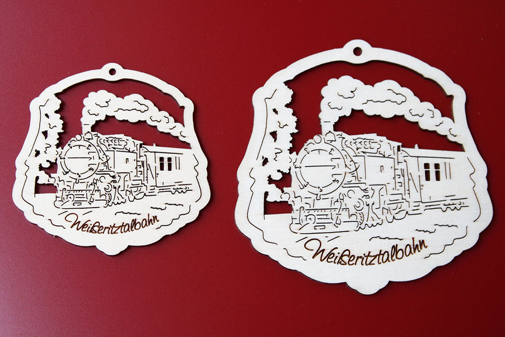 Baumschmuck ganzjährig Weißeritztalbahn