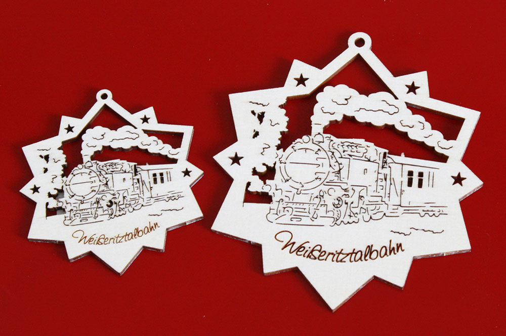 Baumschmuck Weißeritztalbahn