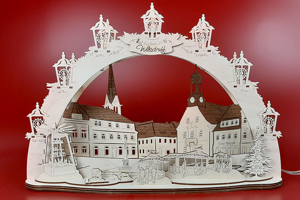 Schwibbogen Wilsdruff Rathaus