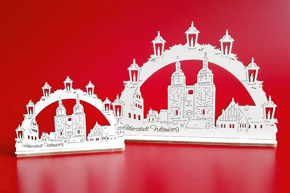 Minischwibbogen Lutherstadt Wittenberg Stadtkirche 