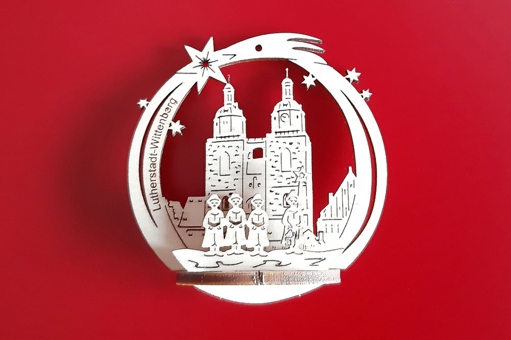 Baumschmuck Sternenschweif Lutherstadt Wittenberg Stadtkirche